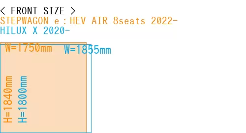 #STEPWAGON e：HEV AIR 8seats 2022- + HILUX X 2020-